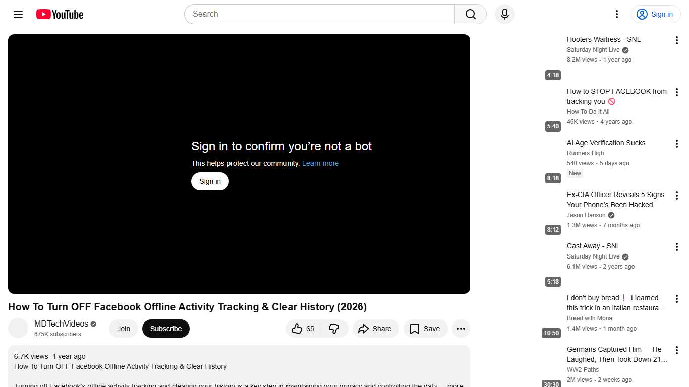 How To Turn OFF Facebook Offline Activity Tracking & Clear History (2026) - YouTube